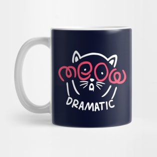 Meow Dramatic Mug